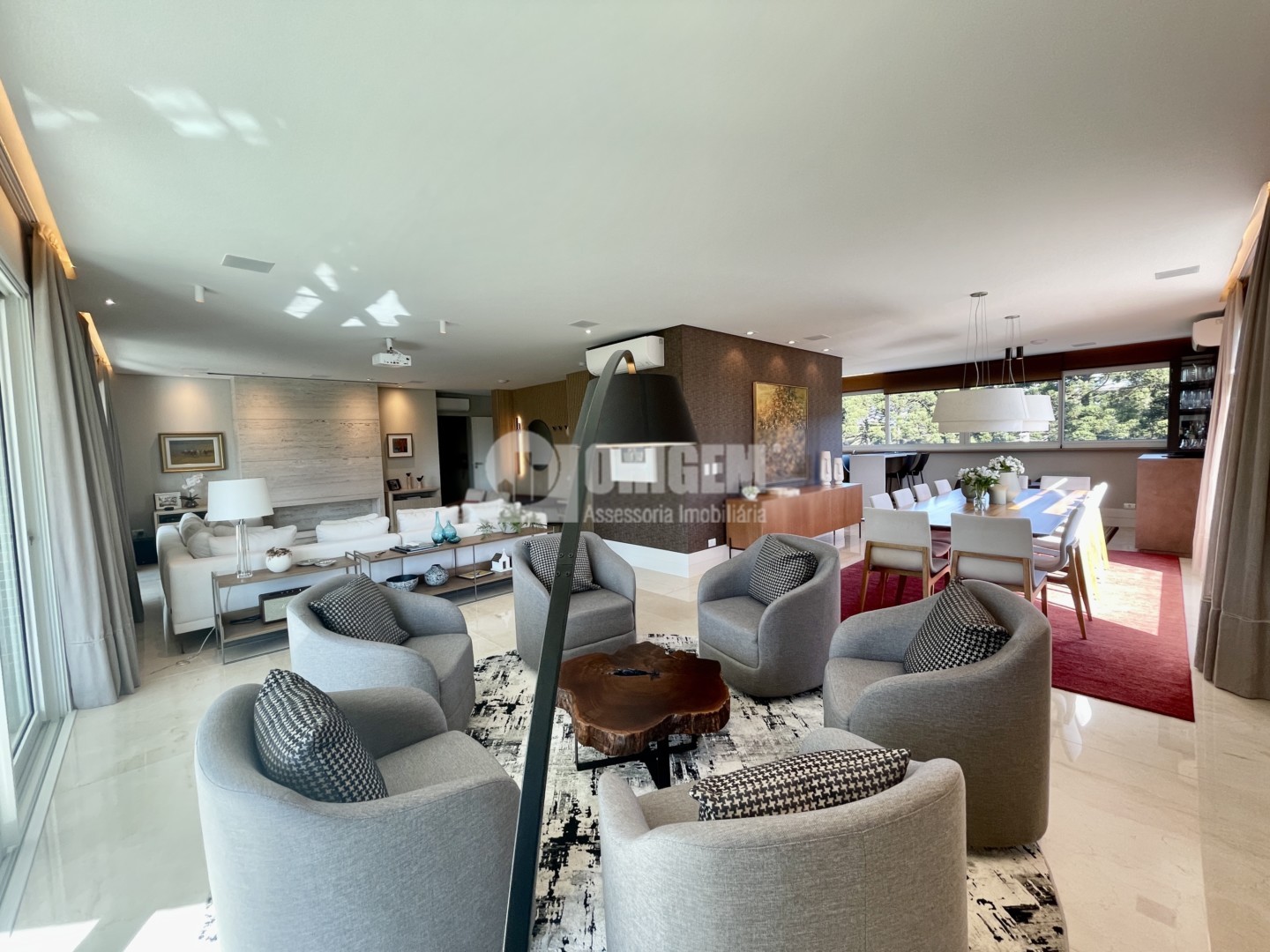 Apartamento para venda no Mossungue em Curitiba com 473m² por R$ 4.500.000,00