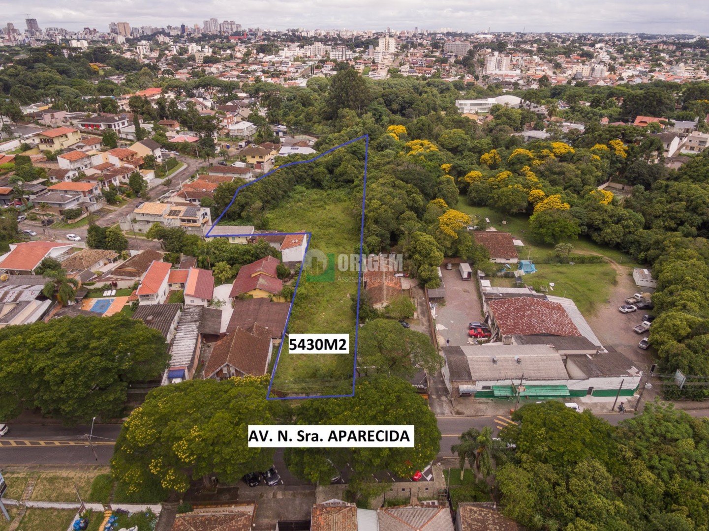 Terreno para locacao no Seminario em Curitiba com 5.430m² por R$ 25.000,00