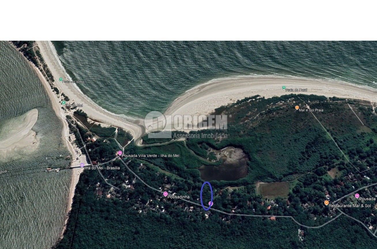 Terreno para venda no Ilha do Mel em Paranagua com 1.341,7m² por R$ 3.000.000,00