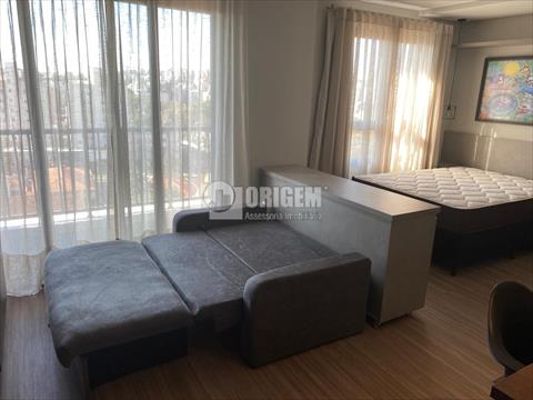 Studio para locacao no Vila Izabel em Curitiba com 41m² por R$ 2.180,00