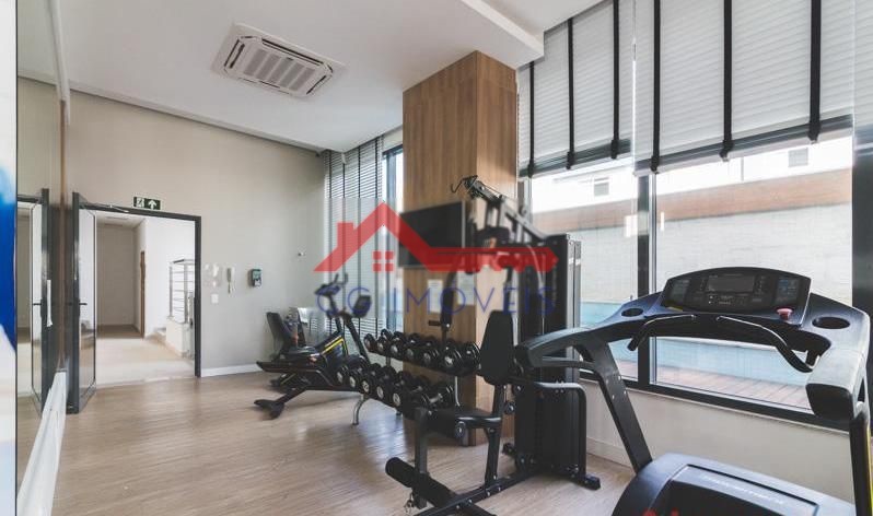 Apartamento para locacao no Juveve em Curitiba com 50m² por R$ 3.750,00