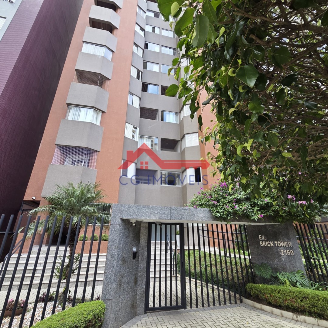 Apartamento para locacao no Bigorrilho em Curitiba com 100,28m² por R$ 4.375,00