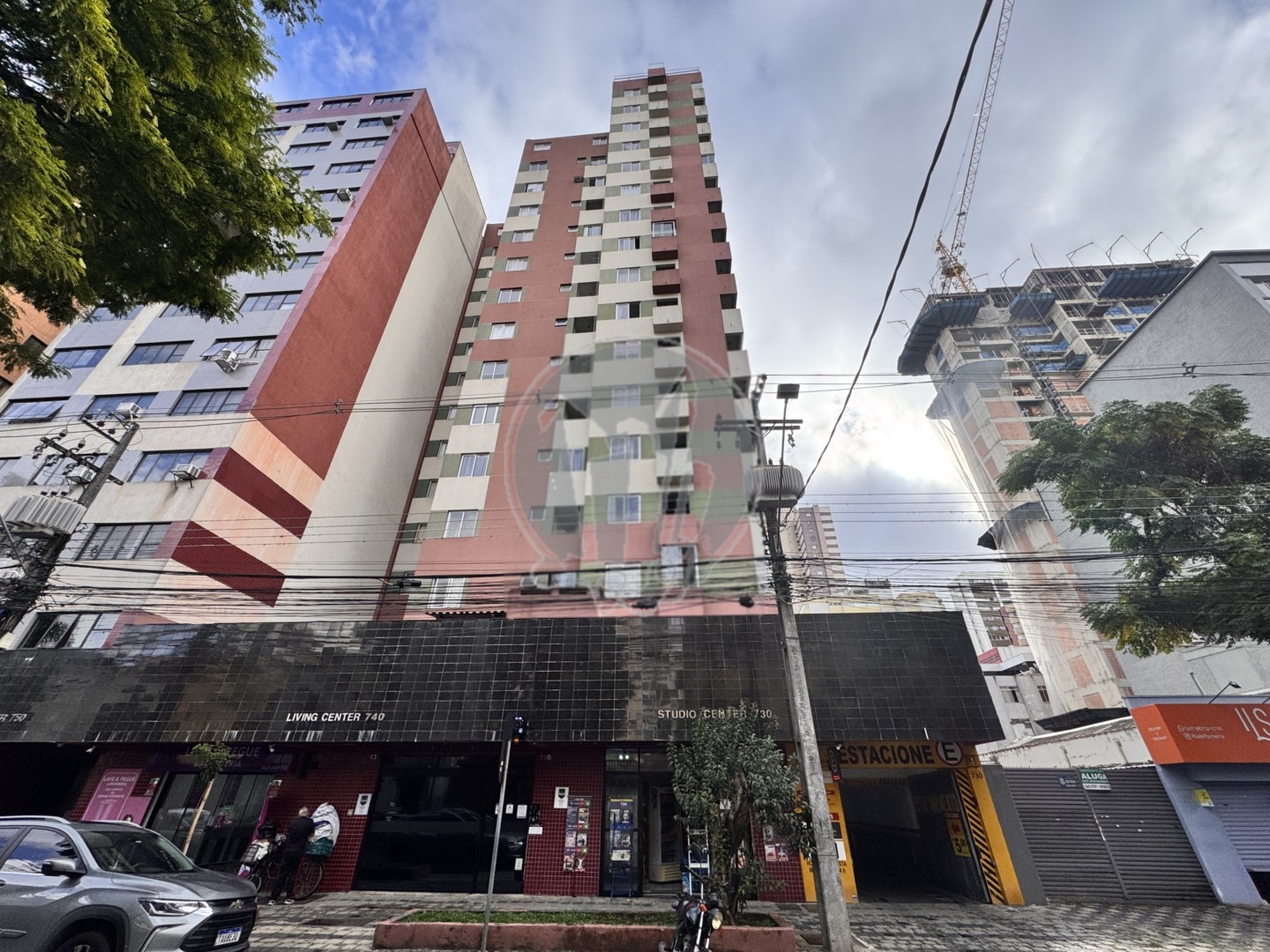 Studio para locacao no Centro em Curitiba com 30,84m² por R$ 1.487,50
