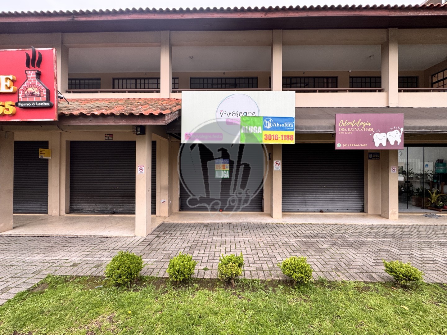 Ponto Comercial/Loja para alugar em Vista Alegre, Curitiba — Portal Chave Fácil