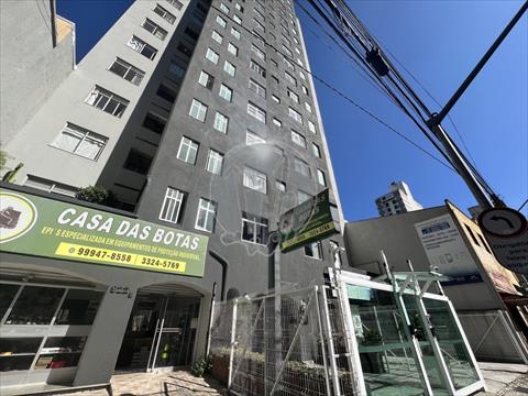 Apartamento para locacao no Centro em Curitiba com 37,46m² por R$ 1.987,50