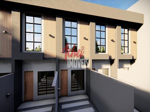 Sobrado Geminado para venda no Iririu em Joinville com 55,24m² por R$ 369.000,00
