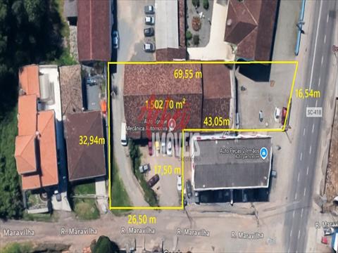 Terreno para venda no Floresta em Joinville com 1.502,7m² por R$ 3.500.000,00