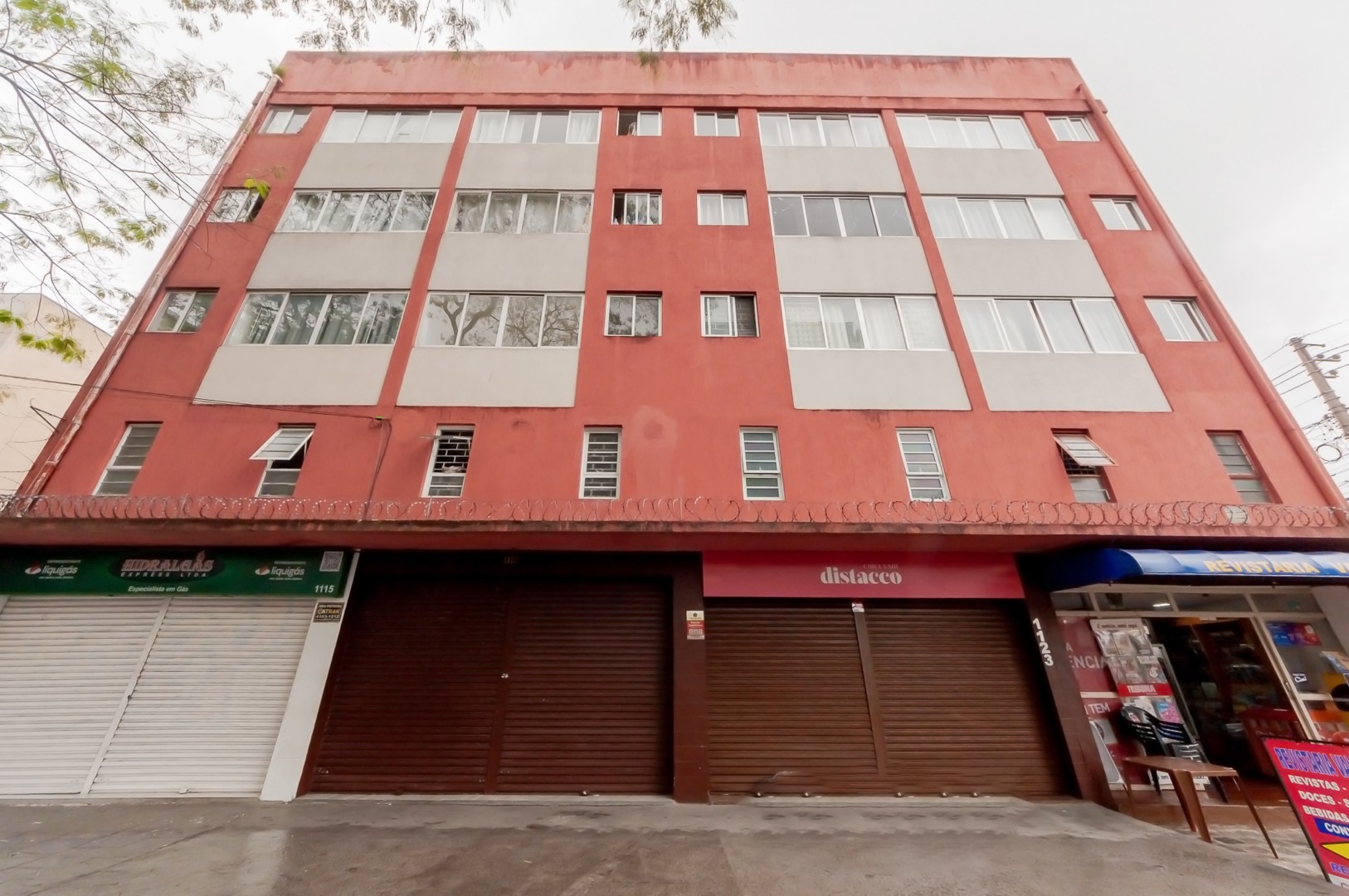 Apartamento para locacao no Centro em Curitiba com 31,55m² por R$ 1.261,50