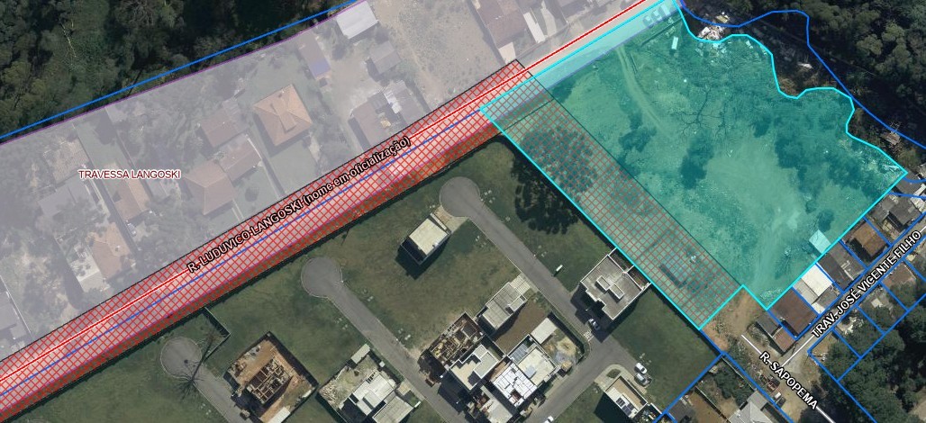Terreno para venda no Santa Candida em Curitiba com 6.392m² por R$ 1.160.000,00