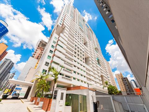 Apartamento para locacao no Centro em Curitiba com 45,6m² por R$ 2.500,00