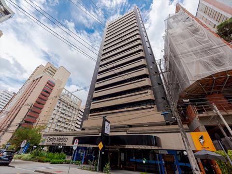 Conjunto Comercial para locacao no Agua Verde em Curitiba com 82,25m² por R$ 5.250,00