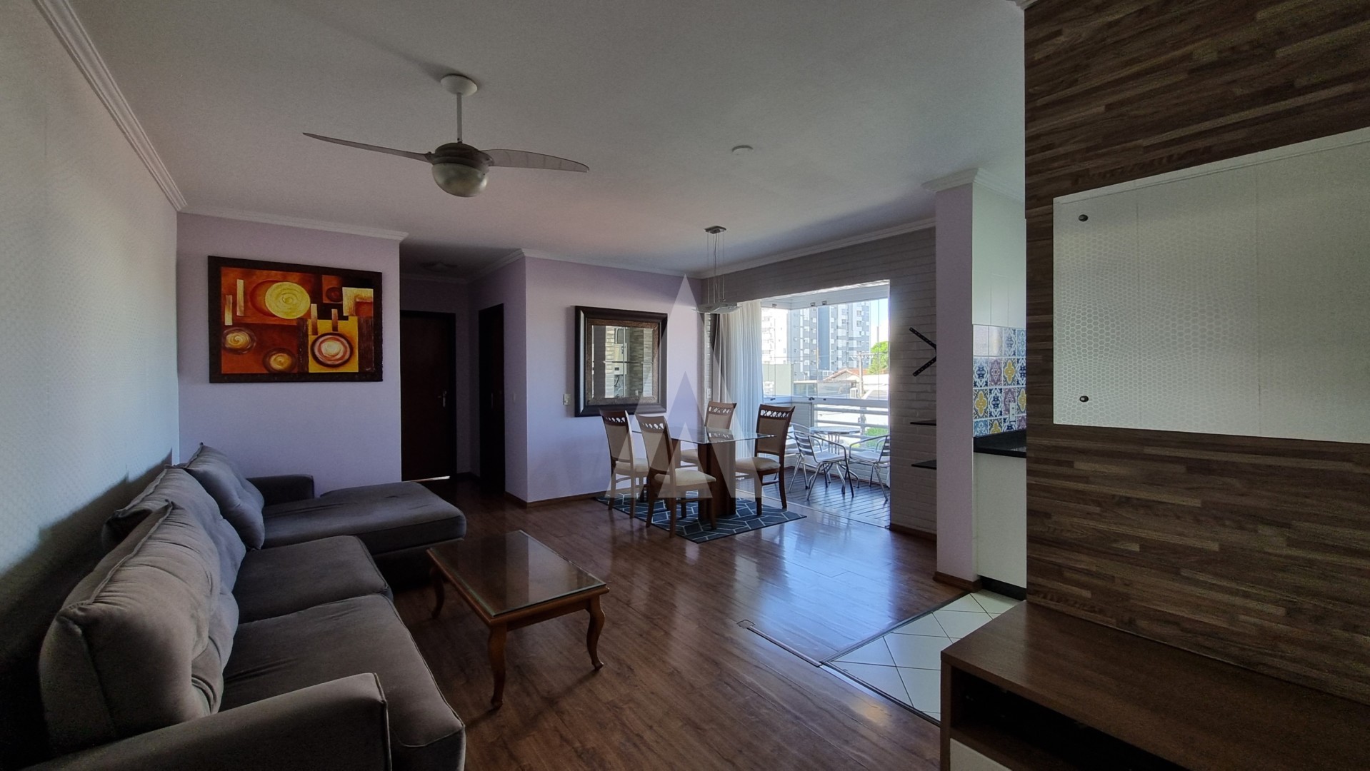 Apartamento mobíliado no Atiradores, com 02 quartos — foto 2