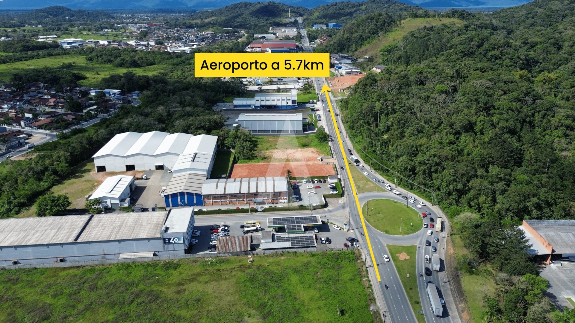 Terreno para alugar por R$ 15000.00, 2611.26 m2 - SANTO ANTONIO - JOINVILLE/SC — foto 4