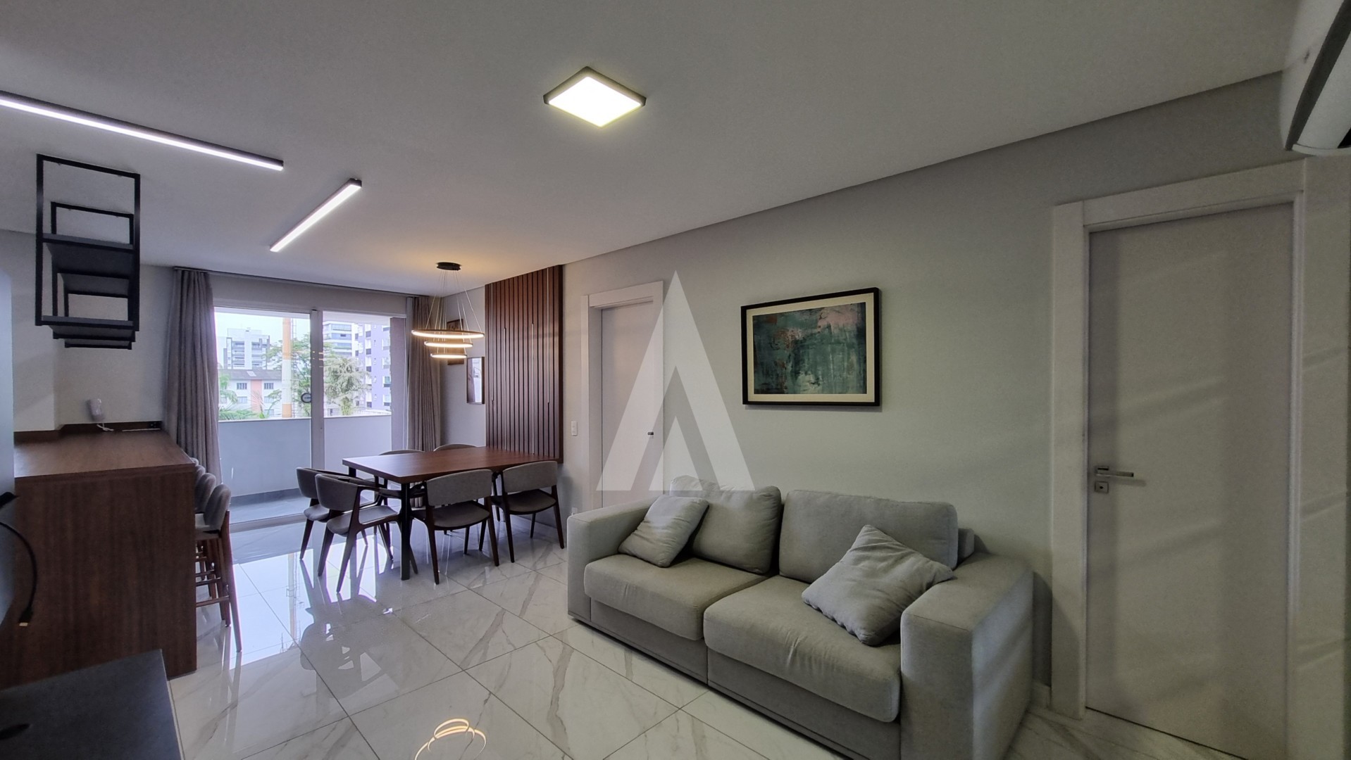 Apartamento semi-mobiliado com 3 suítes, sacada ampla com churrasqueira e piscina no bairro América. — foto 4