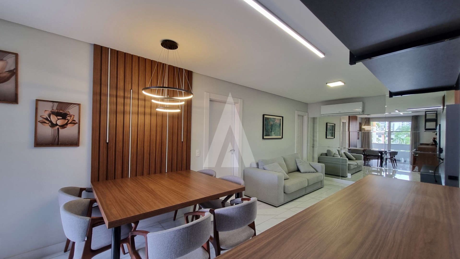 Apartamento semi-mobiliado com 3 suítes, sacada ampla com churrasqueira e piscina no bairro América. — foto 7