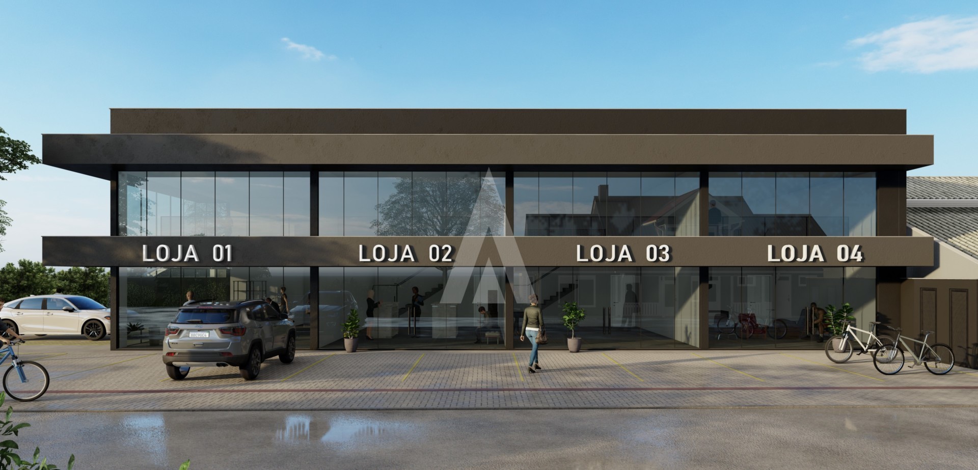 LOJA COM MEZANINO NOVA NO AVENTUREIRO - foto 1