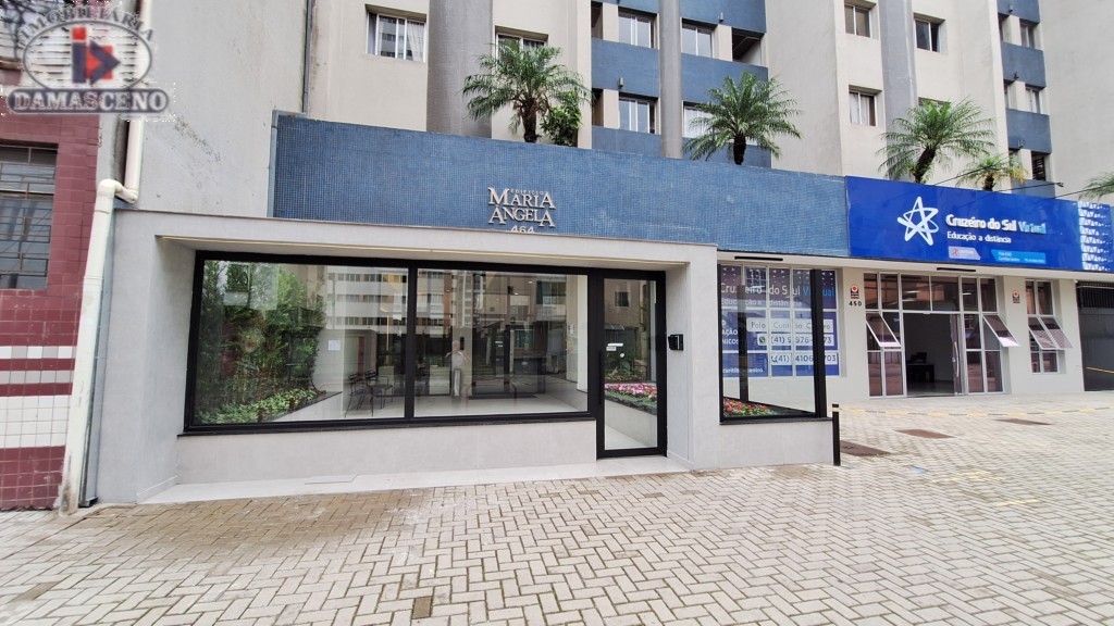 Apartamento para locacao no Centro em Curitiba com 54,82m² por R$ 1.888,88