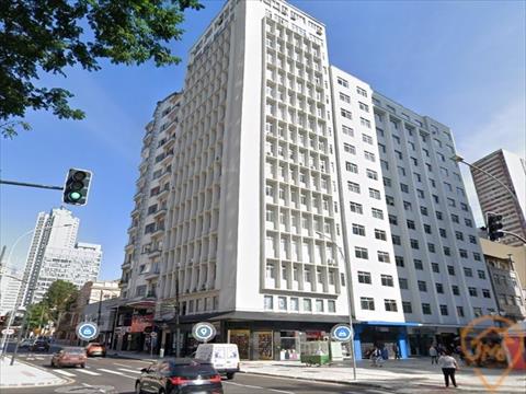 Cjto Comercial_sala para locação no Centro em Curitiba/PR com 42m² por R$ 1.250,00