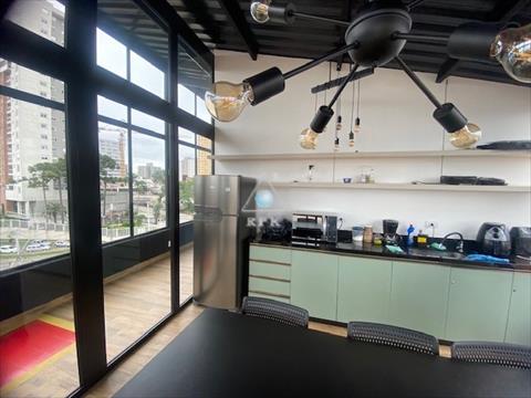 Apartamento para locacao no Agua Verde em Curitiba com 25m² por R$ 2.312,50