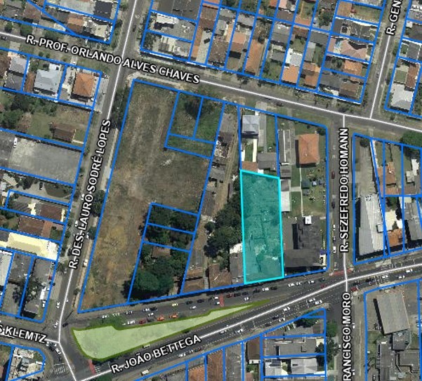 Terreno/Área à venda em Portao, Curitiba — Portal Chave Fácil