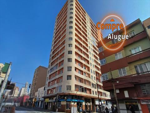 Apartamento para locacao no Centro em Curitiba com 56,9m² por R$ 1.555,00