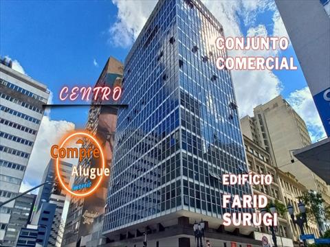 Conjunto Comercial para locacao no Centro em Curitiba com 86,7m² por R$ 1.666,00