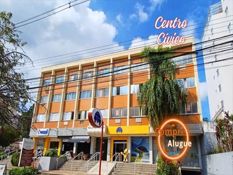Conjunto Comercial para locacao no Centro Civico em Curitiba com 89,1m² por R$ 1.777,00