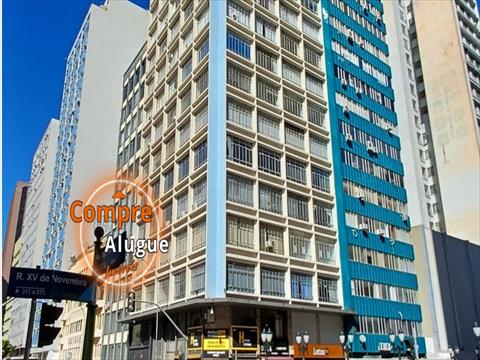 Conjunto Comercial para locacao no Centro em Curitiba com 50,1m² por R$ 1.333,00