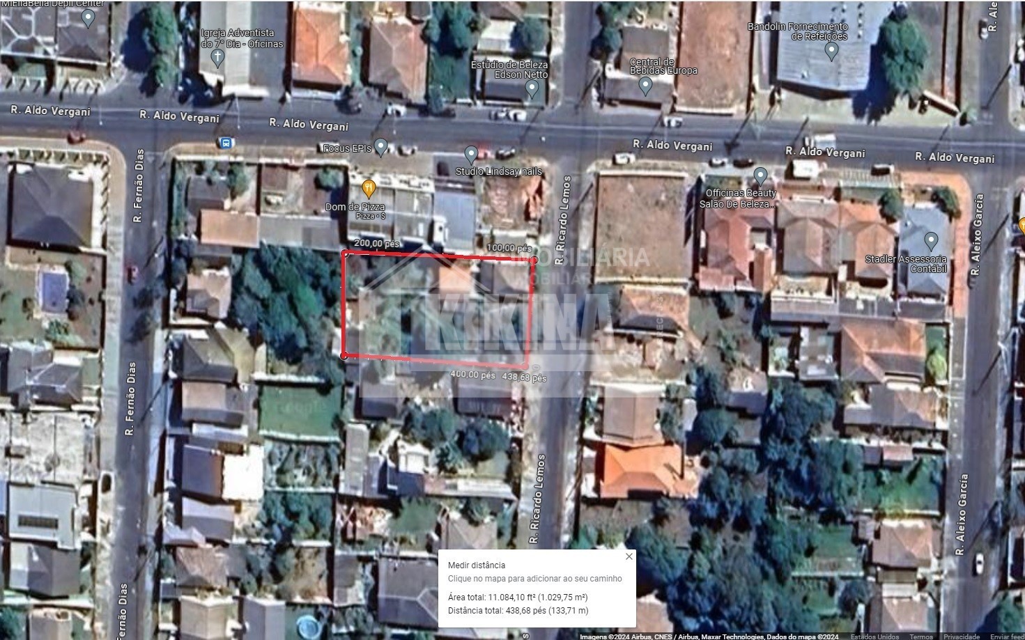 Terreno/Área à venda em Oficinas, Ponta Grossa — Portal Chave Fácil