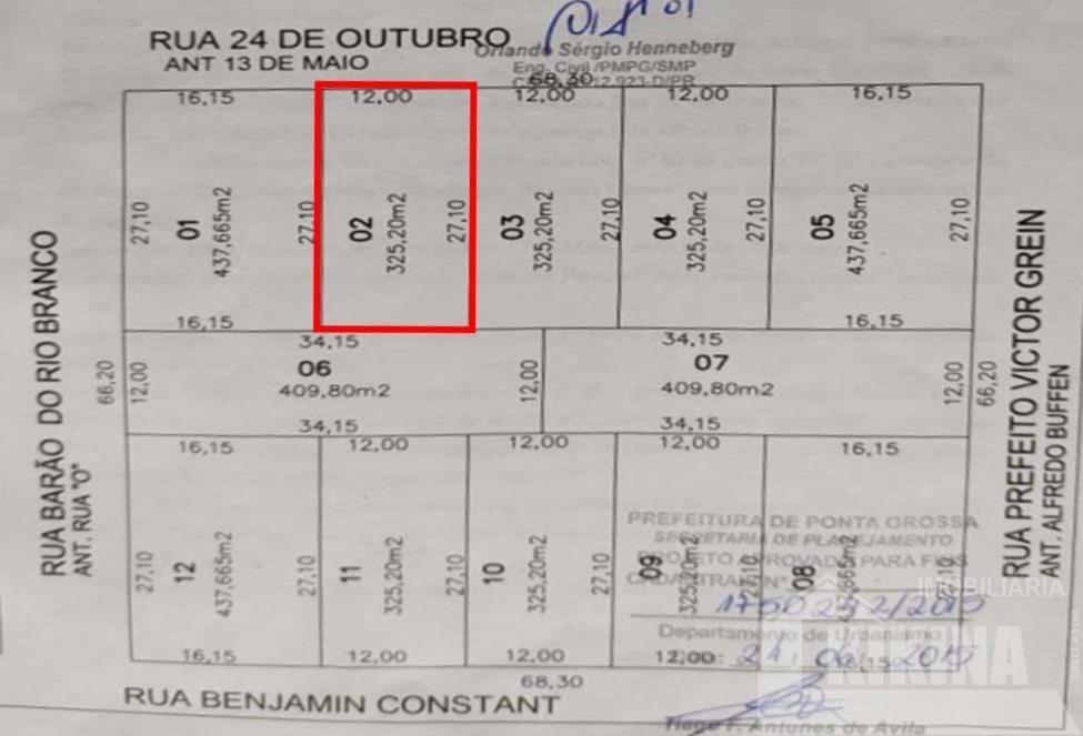 Terreno/Área à venda em Distrito De Guaragi, Ponta Grossa — Portal Chave Fácil