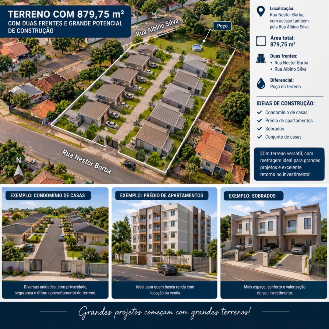 Terreno à venda em Ronda, Ponta Grossa — Portal Chave Fácil
