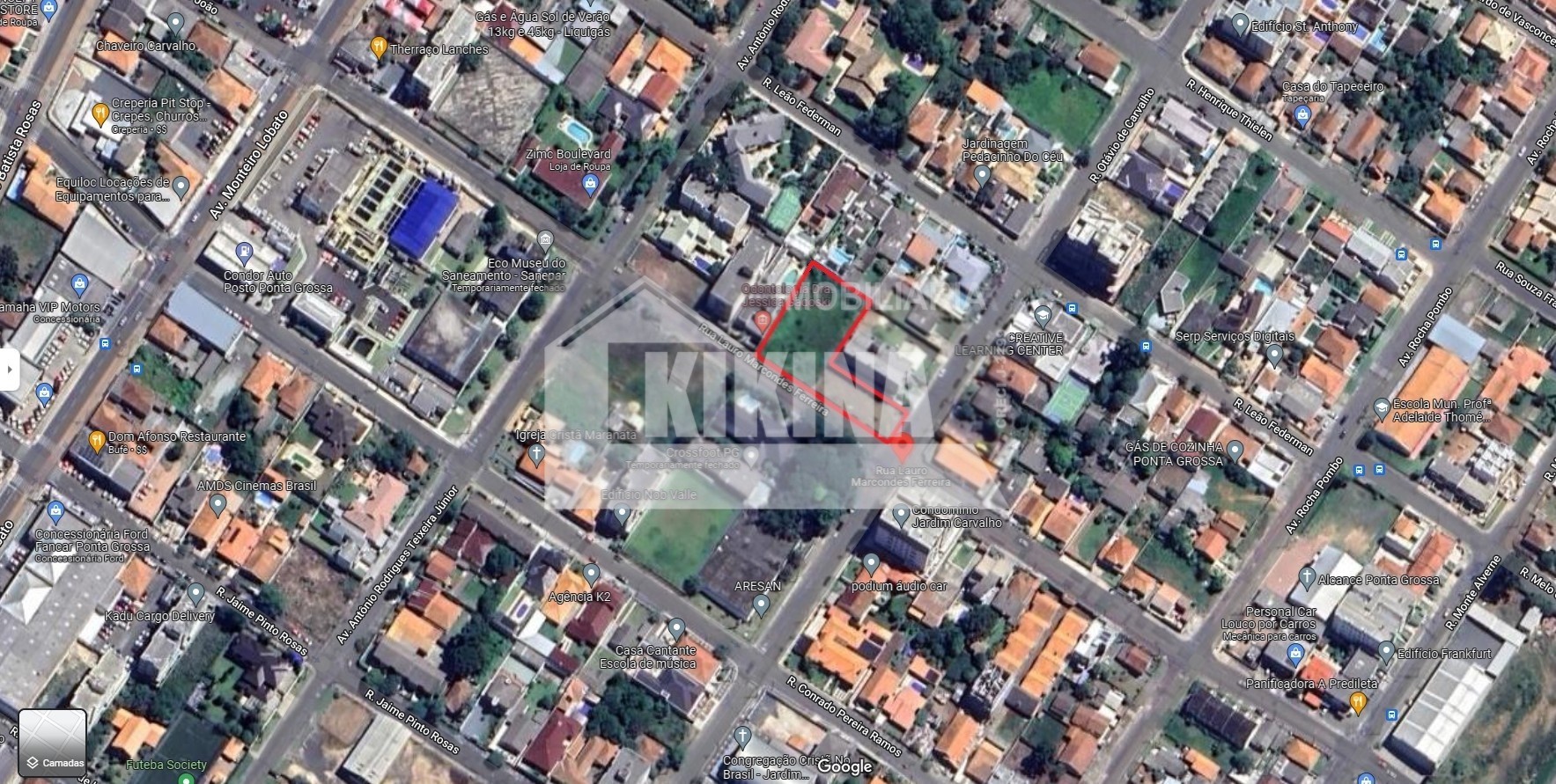 Terreno/Área à venda em Jardim Carvalho, Ponta Grossa — Portal Chave Fácil