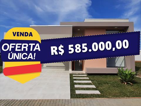 Casa Residencial para venda no Contorno em Ponta Grossa com 100m² por R$ 680.000,00
