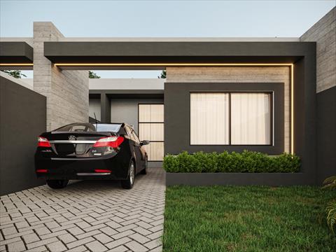 Casa Residencial para venda no Cara-cara em Ponta Grossa com 62m² por R$ 290.000,00