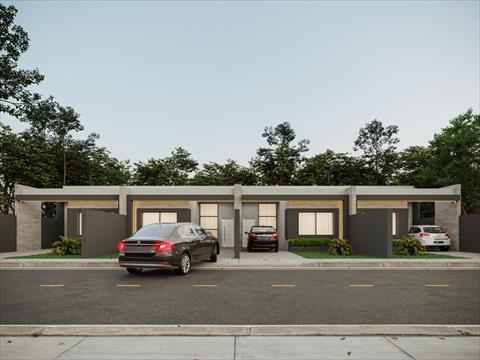 Casa Residencial para venda no Cara-cara em Ponta Grossa com 62m² por R$ 290.000,00