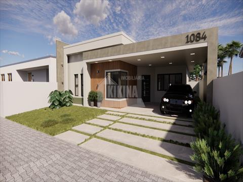 Casa Residencial para venda no Cara Cara em Ponta Grossa com 122m² por R$ 480.000,00