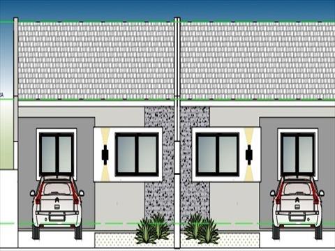 Casa Residencial para venda no Chapada em Ponta Grossa com 117m² por R$ 210.000,00