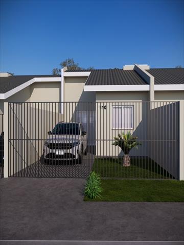 Casa Residencial para venda no Cara-cara em Ponta Grossa com 52m² por R$ 220.000,00