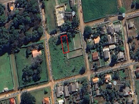 Terreno para venda no Distrito de Guaragi em Ponta Grossa com 325,2m² por R$ 90.000,00