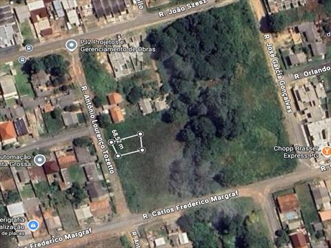 Terreno para venda no Jardim Carvalho em Ponta Grossa com 365,6m² por R$ 176.000,00