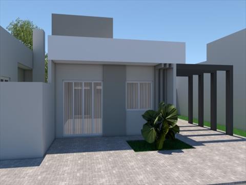 Casa em Condomínio para venda no Boa Vista em Ponta Grossa com 58,2m² por R$ 230.000,00