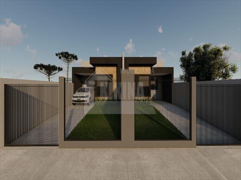 Casa Residencial para venda no Uvaranas em Ponta Grossa com 76m² por R$ 300.000,00
