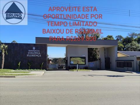 Terreno para venda no Colonia Faria em Colombo com 272,04m² por R$ 269.800,00