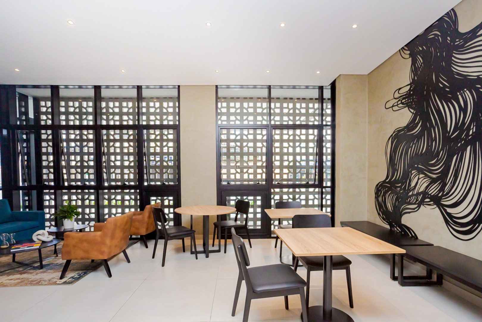sala de estudos/reunião