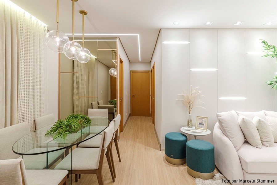 Apartamento para venda no Bacacheri em Curitiba com 116,57m² por R$ 585.000,00
