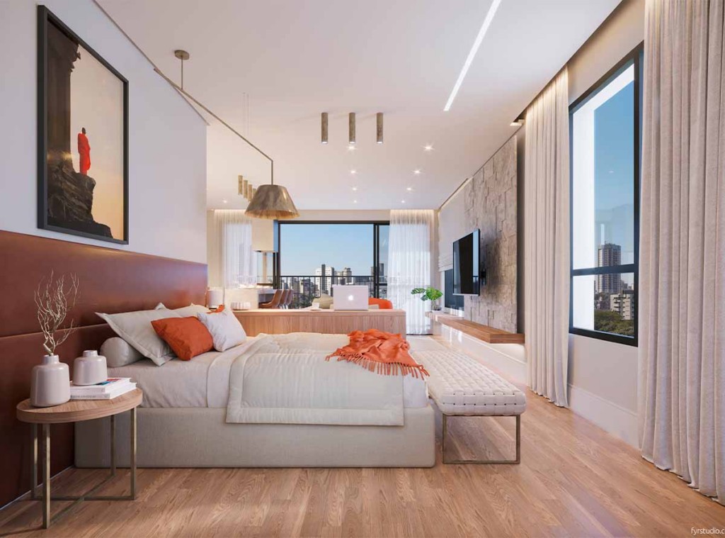 Apartamento para venda no Batel em Curitiba com 83,06m² por R$ 838.600,00