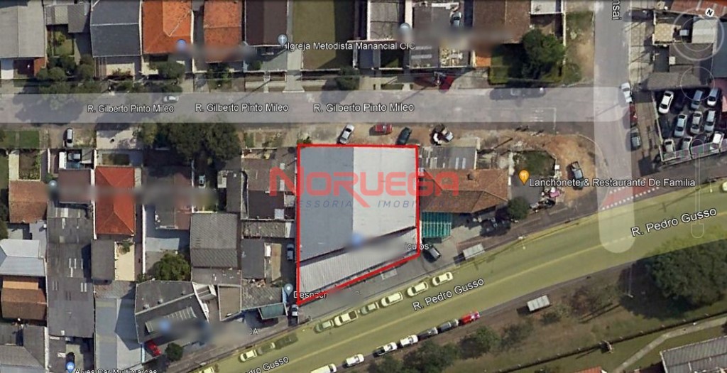Terreno para venda no Cidade Industrial em Curitiba com 697,00m² por R$ 2.400.000,00
