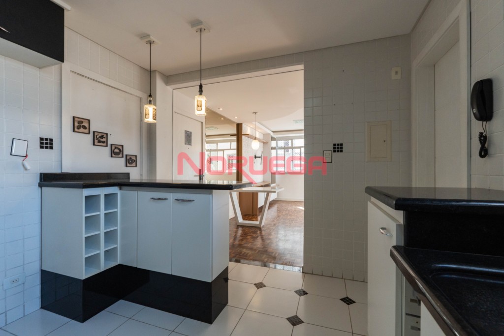 Apartamento para locacao no Vila Izabel em Curitiba com 96,80m² por R$ 2.700,00