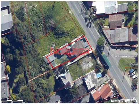 Terreno para venda no Vista Alegre em Curitiba com 492,00m² por R$ 595.000,00