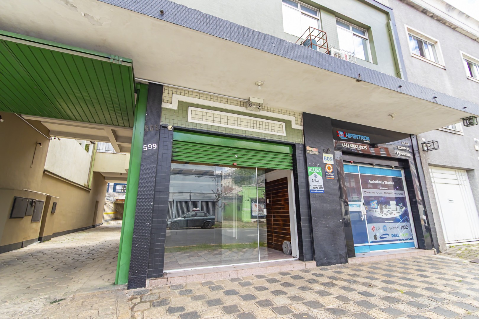 Loja para locacao no Centro em Curitiba com 43,26m² por R$ 1.600,00